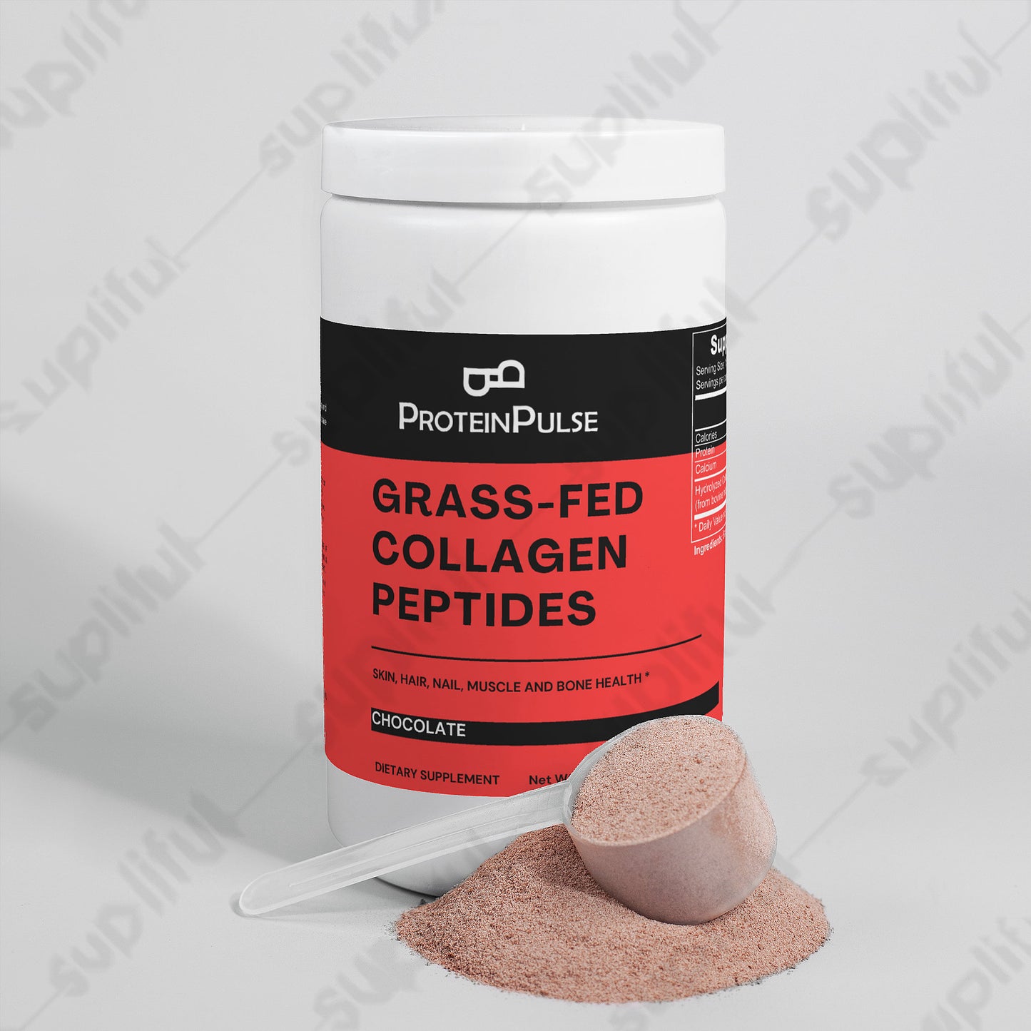 Grass-Fed Collagen Peptides Powder (Chocolate)