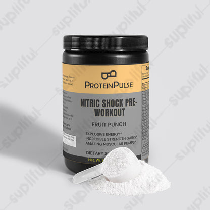 Nitric Shock Pre-Workout Powder (Fruit Punch)